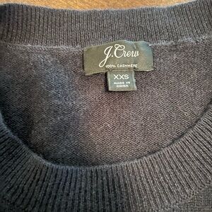 100% cashmere j.crew sweater